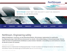 Tablet Screenshot of netstream.nl